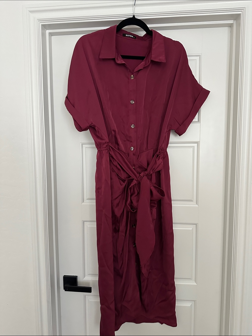 BTFBM Ruched Dress - Picture 6 of 7